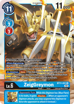 ZeigGreymon - BT11-031 - Rare