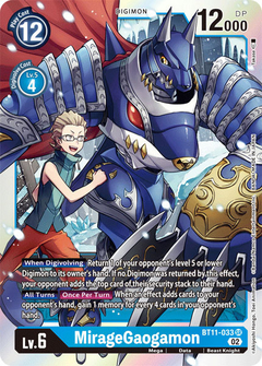 MirageGaogamon - BT11-033 - Super Rare