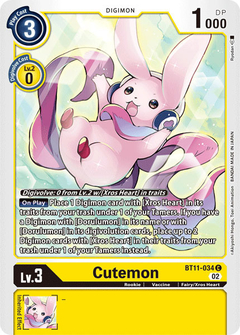 Cutemon - BT11-034 - Common