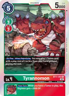 Tyrannomon - BT11-052 - Rare