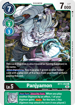 Panjyamon - BT11-054 - Uncommon