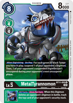 MetalTyrannomon - BT11-055 - Uncommon