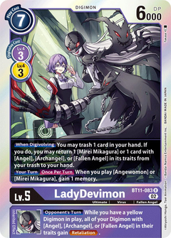 LadyDevimon - BT11-083 - Rare