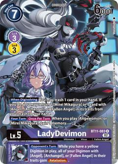 LadyDevimon (Alternate Art) - BT11-083 - Rare