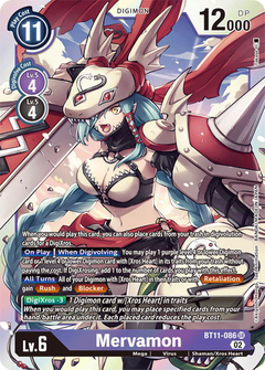 Mervamon - BT11-086 - Super Rare