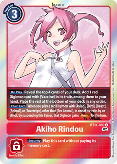 Akiho Rindou - BT11-089 - Rare