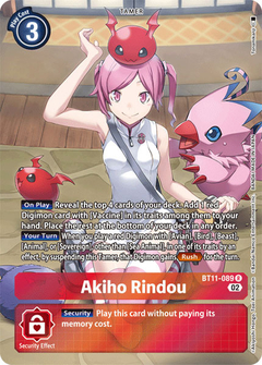 Akiho Rindou (Alternate Art) - BT11-089 - Rare