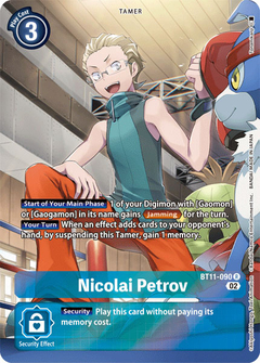 Nicolai Petrov (Alternate Art) - BT11-090 - Rare