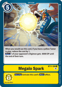 Megalo Spark - BT11-100 - Common