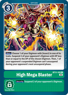 High Mega Blaster - BT11-102 - Common