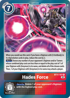 Hades Force - BT11-107 - Rare