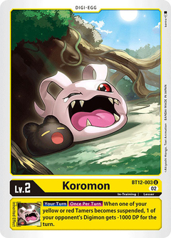 Koromon - BT12-003 - Uncommon