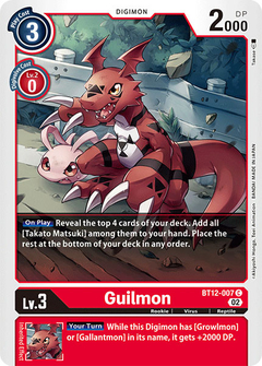 Guilmon - BT12-007 - Common