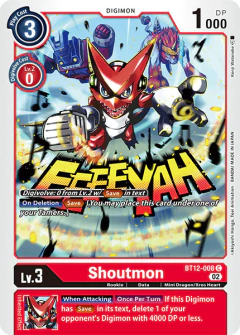 Shoutmon - BT12-008 - Common