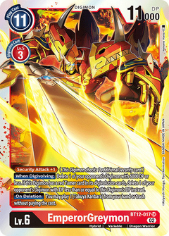 EmperorGreymon - BT12-017 - Super Rare