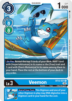 Veemon - BT12-021 - Common