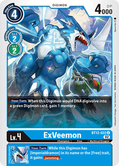 ExVeemon - BT12-022 - Uncommon