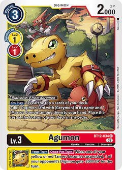 Agumon - BT12-034 - Common