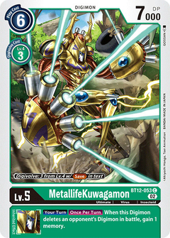 MetallifeKuwagamon - BT12-053 - Common