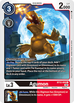 Agumon - BT12-059 - Common