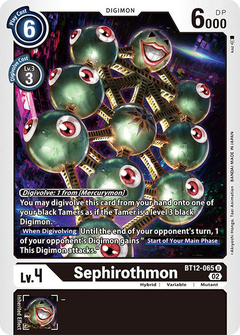 Sephirothmon - BT12-065 - Uncommon