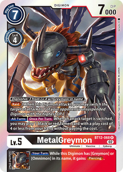 MetalGreymon - BT12-068 - Rare