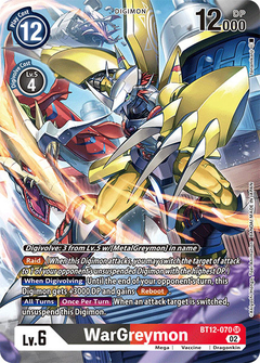 WarGreymon (Alternate Art) - BT12-070 - Super Rare