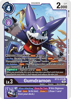 Gumdramon - BT12-074 - Uncommon