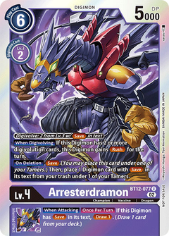 Arresterdramon - BT12-077 - Box Topper