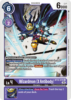 Wizardmon (X Antibody) - BT12-078 - Common