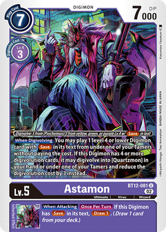 Astamon - BT12-081 - Uncommon