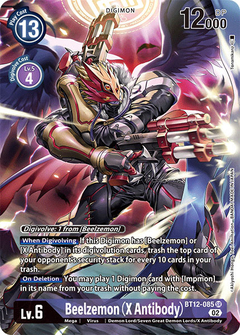 Beelzemon (X Antibody) (Alternate Art) - BT12-085 - Super Rare