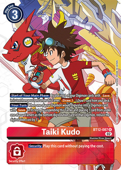 Taiki Kudo (Alternate Art) - BT12-087 - Rare