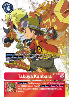 Takuya Kanbara (Alternate Art) - BT12-088 - Rare