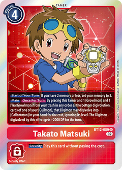 Takato Matsuki - BT12-089 - Rare