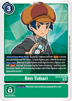 Ren Tobari - BT12-093 - Uncommon