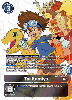 Tai Kamiya (Alternate Art) - BT12-095 - Rare