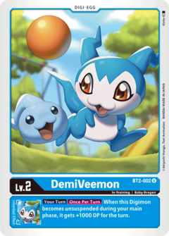 DemiVeemon - BT2-002 - Uncommon