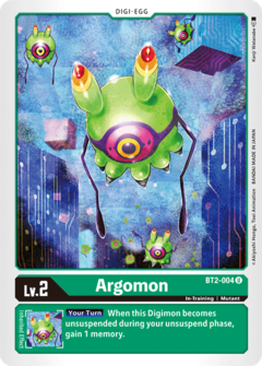 Argomon - BT2-004 - Uncommon