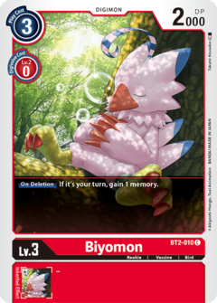 Biyomon - BT2-010 - Common