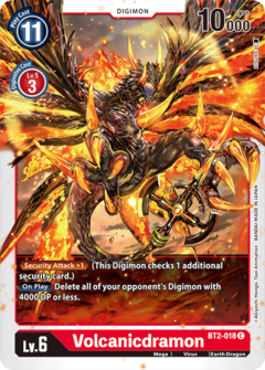 Volcanicdramon - BT2-018 - Common