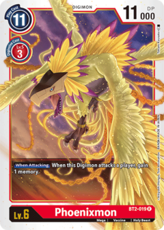 Phoenixmon - BT2-019 - Rare