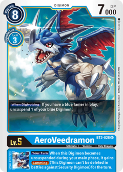 AeroVeedramon - BT2-028 - Rare