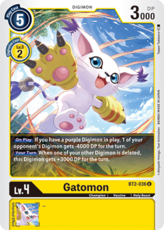 Gatomon - BT2-036 - Uncommon