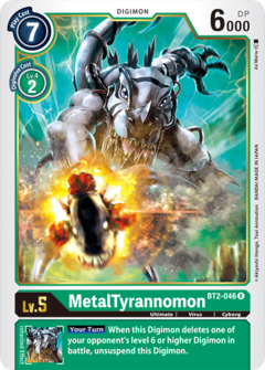 MetalTyrannomon - BT2-046 - Rare