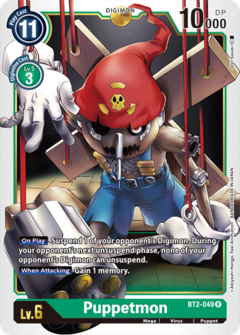 Puppetmon - BT2-049 - Rare