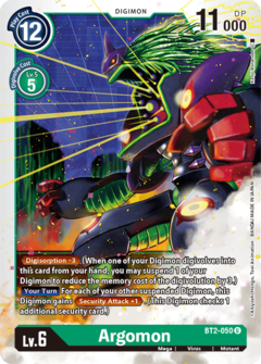 Argomon - BT2-050 - Uncommon