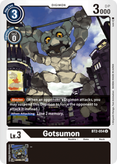 Gotsumon - BT2-054 - Uncommon