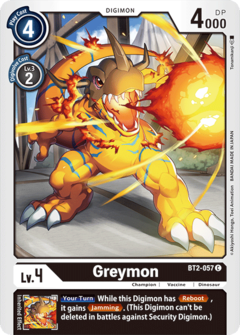 Greymon - BT2-057 - Common