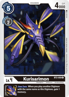 Kurisarimon - BT2-059 - Uncommon